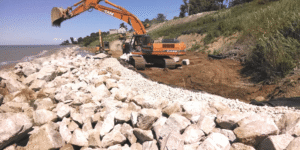 Erosion Control | Marine Contractor | Lake Michigan